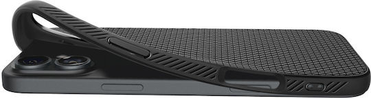 Spigen Liquid Air Задна корица Силикон 0.3мм матово черно (iPhone 16)