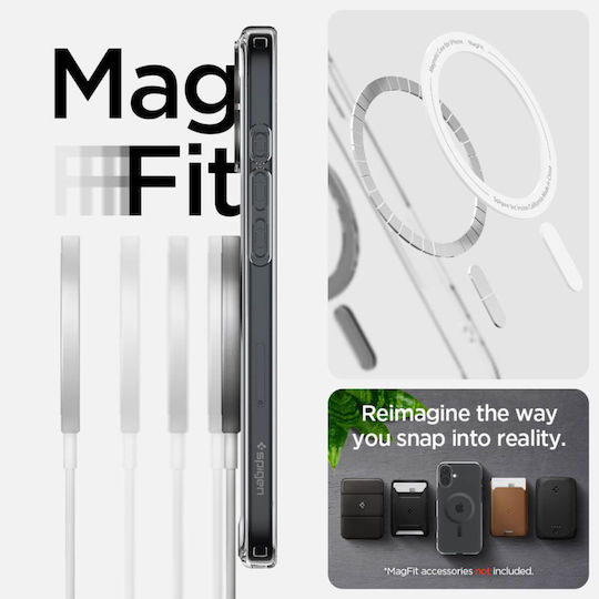 Spigen Ultra Hybrid MagFit Back Cover Plastic 1.2mm Carbon Fiber (iPhone 16)