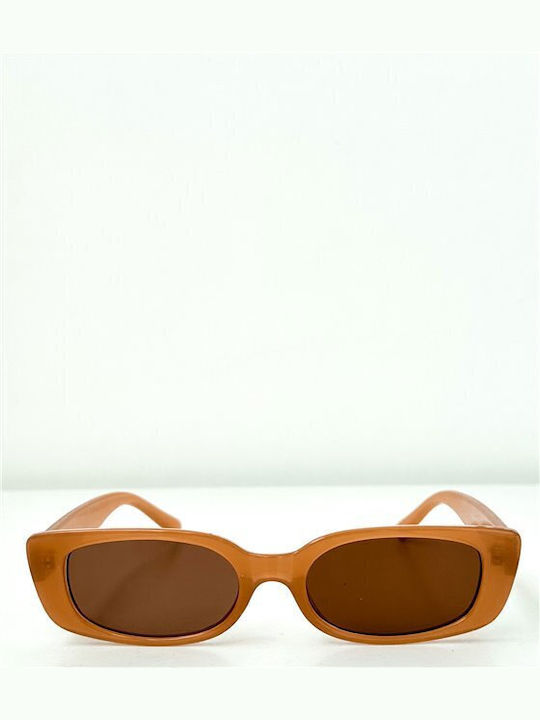 Looks Style Eyewear Sonnenbrillen mit Horn umrandetem Rahmen Looks Style Eyewear Sonnenbrillen mit Horn umrandetem Rahmen
