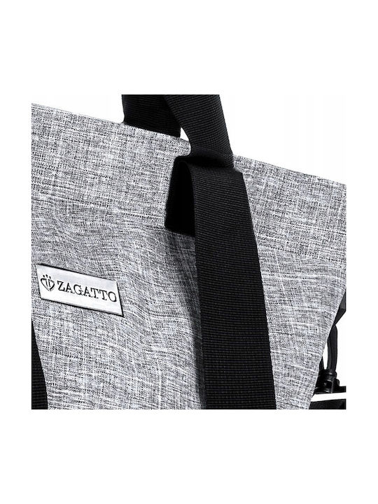 Zagatto Einkaufstasche in Gray Farbe