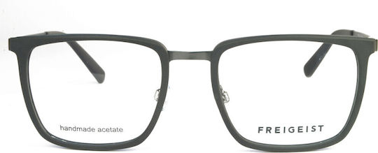 Titanflex Herren Metallisches Brillengestell Schwarz 862059 37
