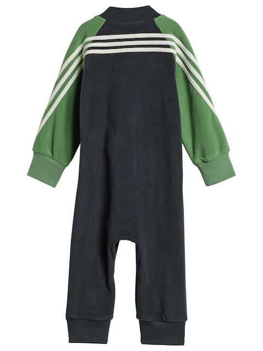 adidas Gray Baby Bodysuit