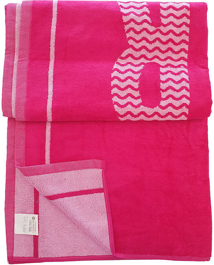 Home Care Beach Towel Fuchsia 160x86cm.