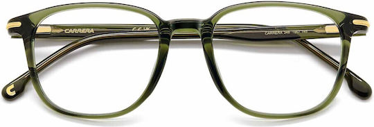 Carrera Plastic Eyeglass Frame Green 348 TBO