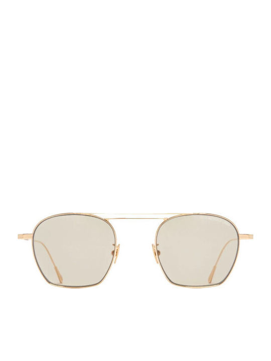 Cutler And Gross Ochelari de soare Χρυσά cu Cadru & Bej Lentilă