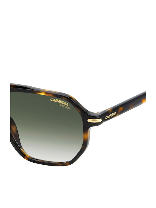 Carrera Men's Sunglasses with Brown Tartaruga Horn-Rimmed Frame and Grey Gradient Lens 341/S 2IK/9K