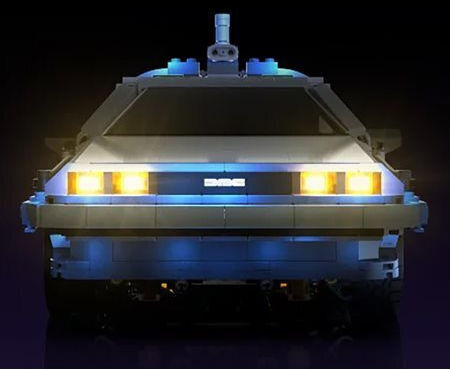 Light My Bricks Light Kit 2.0 Lego Back To Future Time Machine #10300 8248