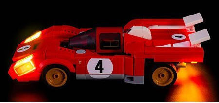 Light My Bricks Light Kit Lego #76906 Speed Champions 1970 Ferrari 512 M 3822
