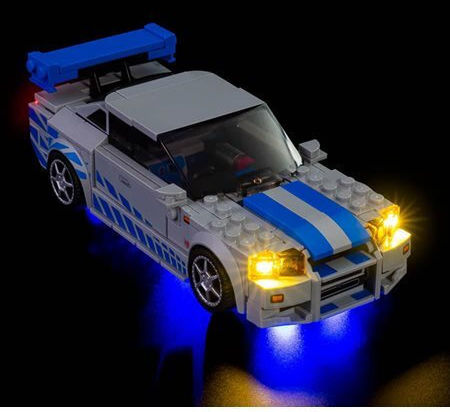 Light My Bricks Light Kit Lego #76917 Speed Champions Nissan Skyline Gt-r R34 3846