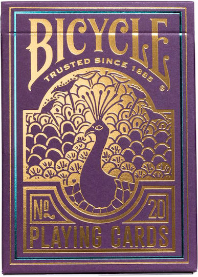 Bicycle Collectible Playing Cards Laminated Purple