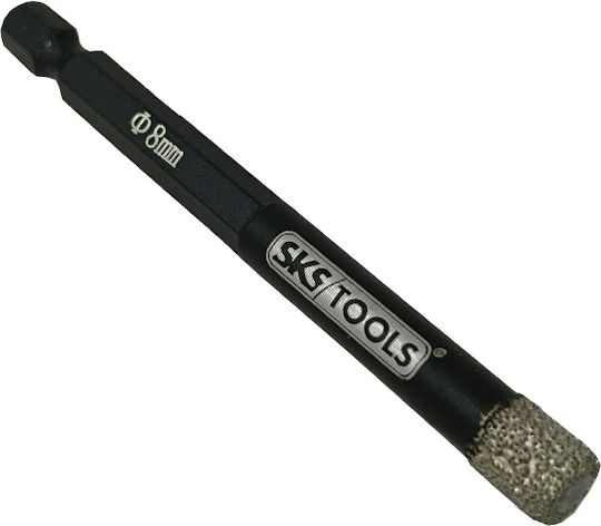 SKS Tools Свредло за Стъкло και плочки 8мм