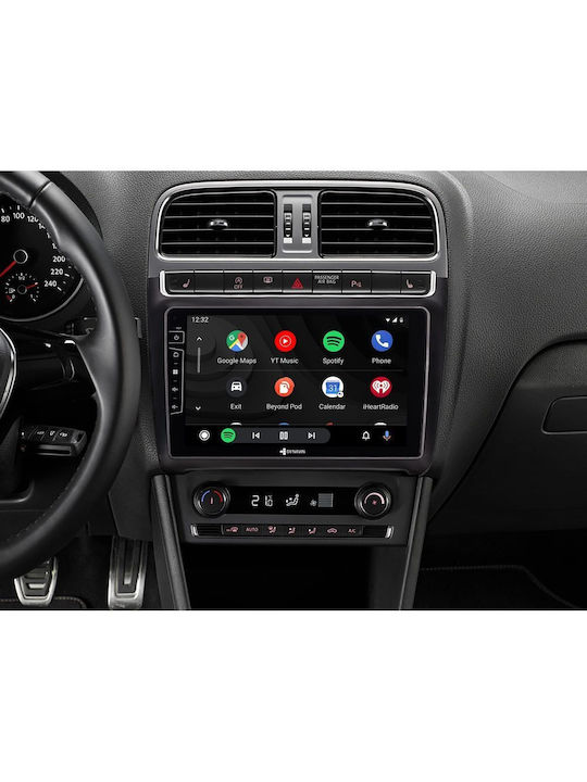 Dynavin Ηχοσύστημα Αυτοκινήτου για Volkswagen Polo 2014-2017 (Bluetooth/USB/WiFi/GPS/Apple-Carplay/Android-Auto) με Οθόνη Αφής 9"