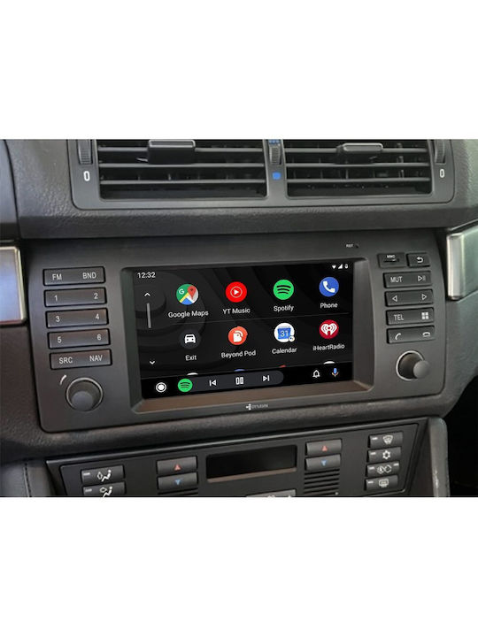 Dynavin Car Audio System for BMW Series 5 (E39) 2002-2005 (Bluetooth/USB/WiFi/GPS/Apple-Carplay/Android-Auto) with Touch Screen 7"