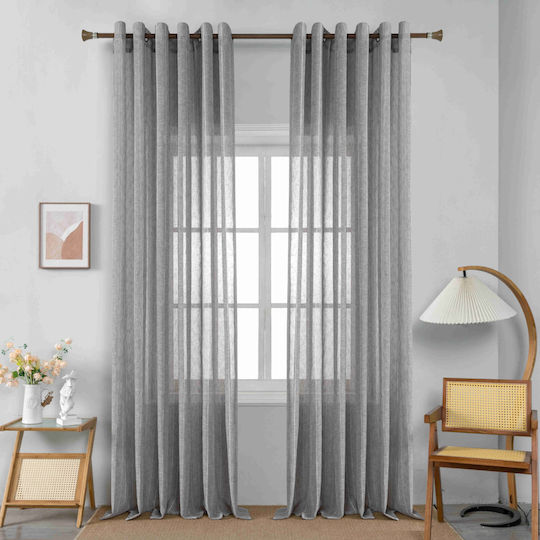 Homeone με Τρουκς Γκρι 270x290εκ.