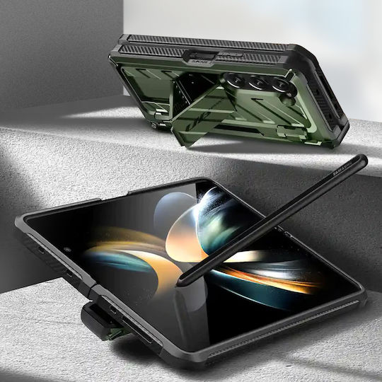 Multilayer Unicorn Beetle Pro Supcase Samsung Z Fold 5 Army Green