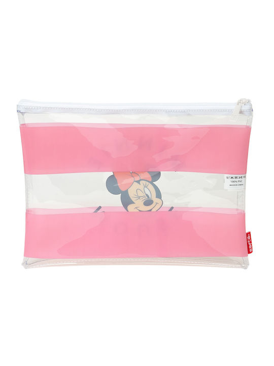 Minnie Mouse Toiletry Bag with Transparency