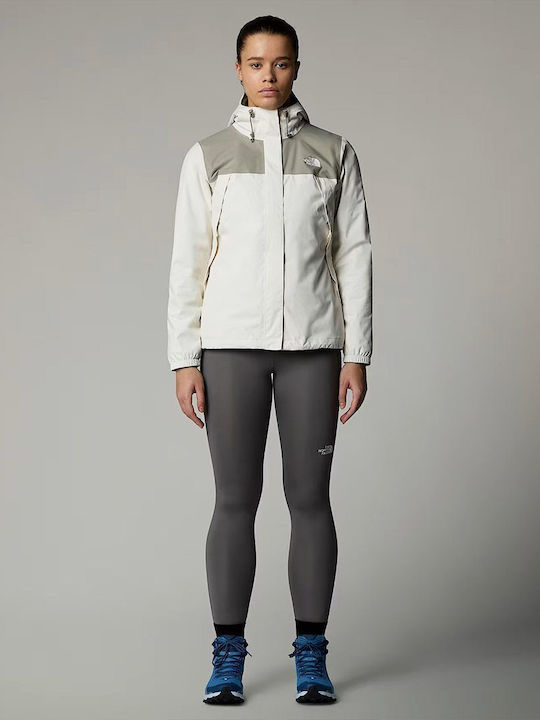 The North Face Antora Jacket White Dune-clay Grey