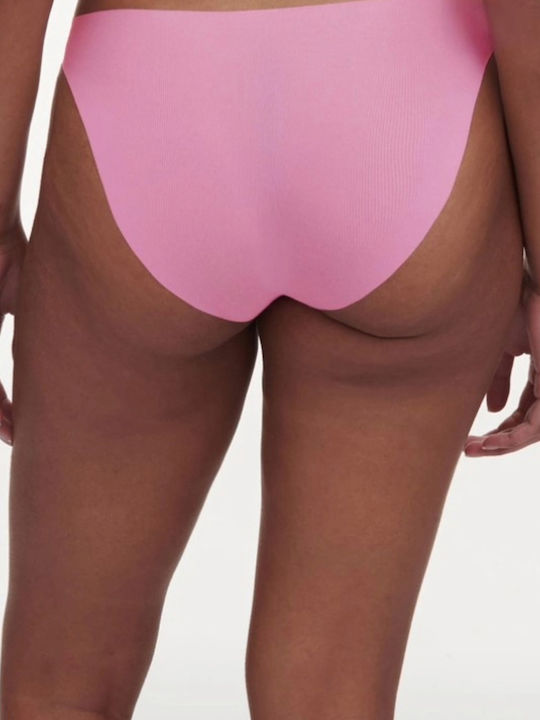 Damen Slip Nahtlos Fuchsia