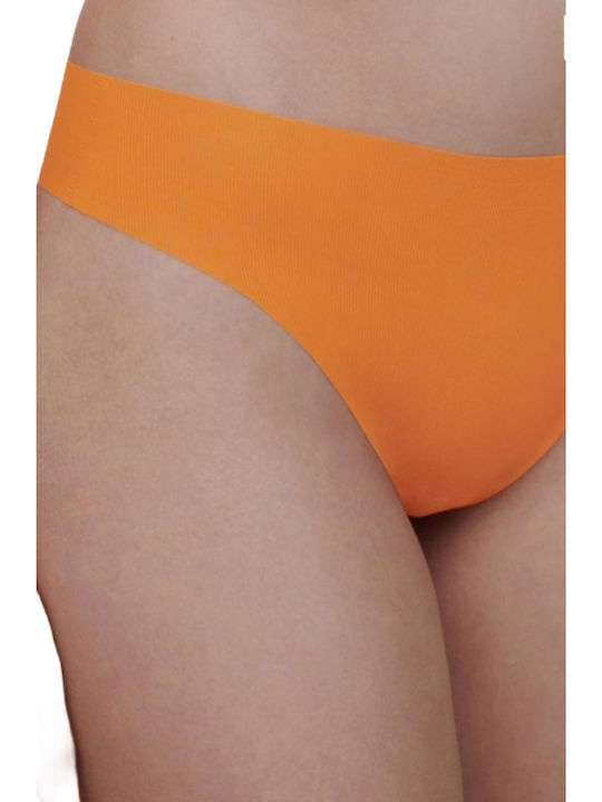 Femeie Șir de caractere fără cusături Orange