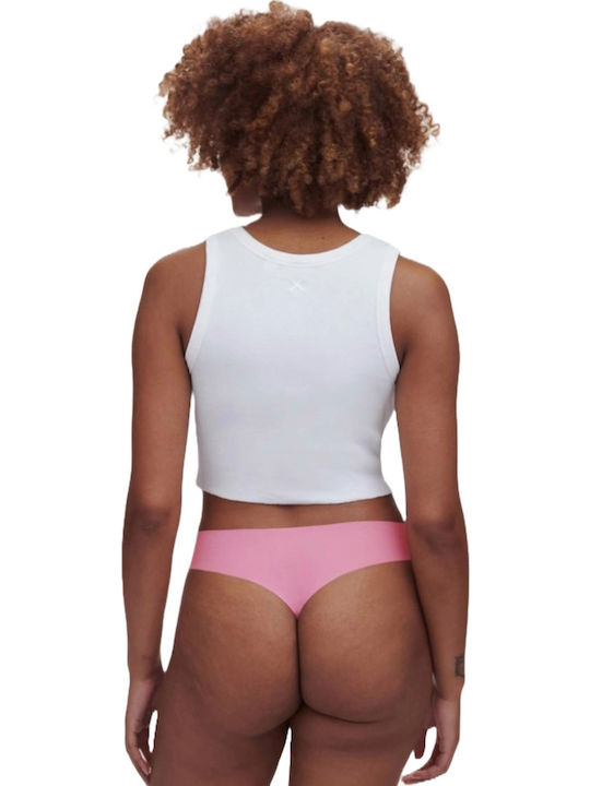 Damen Zeichenfolge Nahtlos Fuchsia