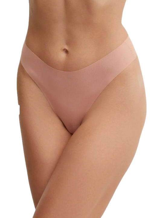 Damen Zeichenfolge Nahtlos Fuchsia