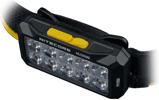 NiteCore Φακός Κεφαλής LED IP68 με Μέγιστη Φωτεινότητα 2000lm HU2000