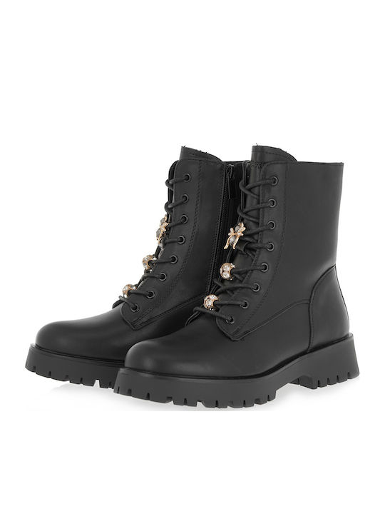 Stiefeletten Damen Schwarz