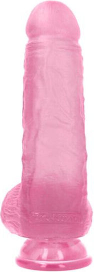 Ulisse Transparent Pink Dildo