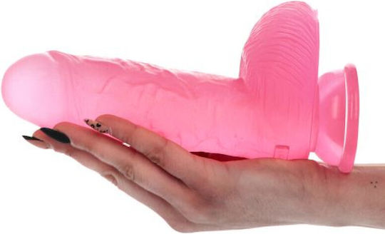 Enea Transparent Pink Dildo