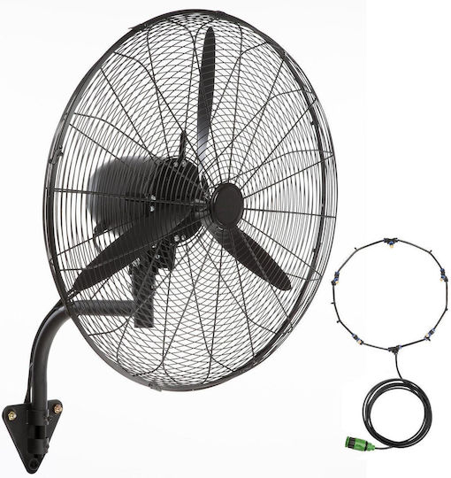 Ανεμιστήρας Τοίχου 115W Διαμέτρου 61.6cm Μαύρος
