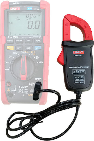 Uni-T Clamp Meter Digital 400A AC True RMS with Test Leads UTCS06A