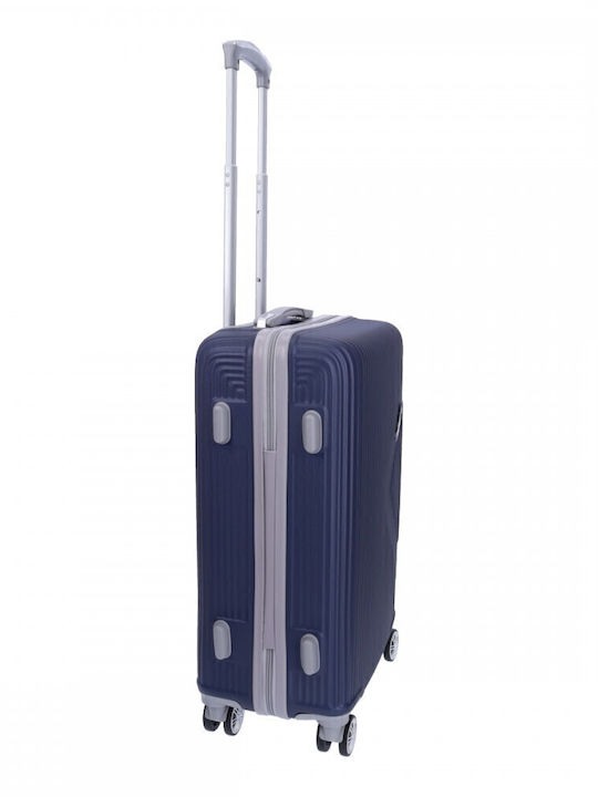Ormi Reisekoffer Hart Schwarz mit 4 Räder Höhe 55cm