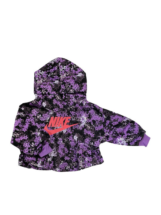 Nike Παιδικό Σετ με Κολάν Μωβ 2τμχ