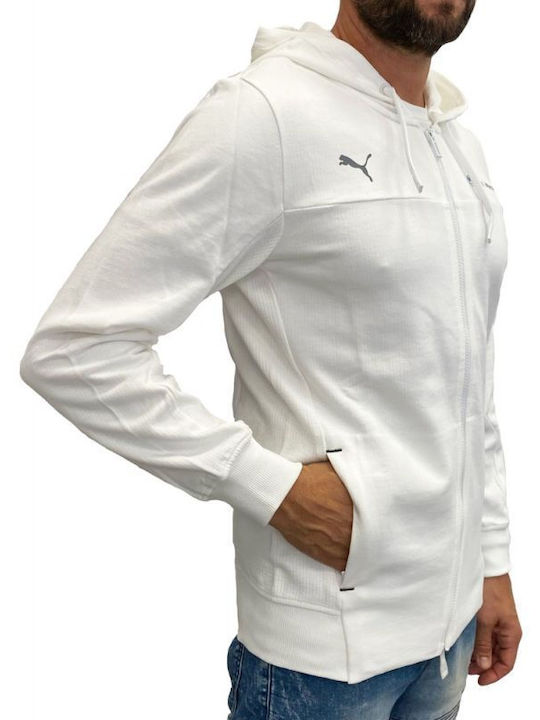 Puma Sweatshirt with Hood White