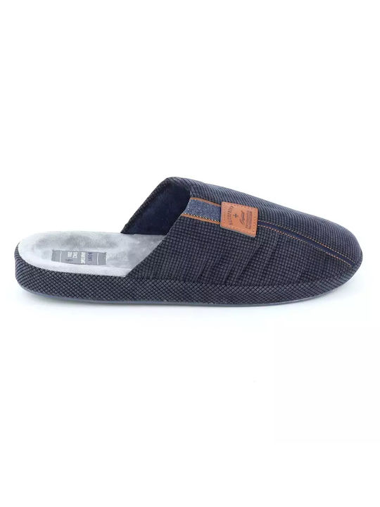 B-Soft Men's Slipper Blue