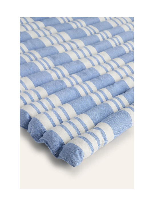 Calma House Gartenstuhlkissen Paletten Blau 60x175cm