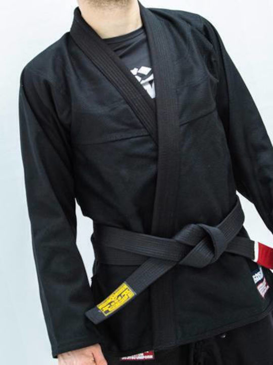 Scramble Men's Brazilian Jiu Jitsu Uniform Black