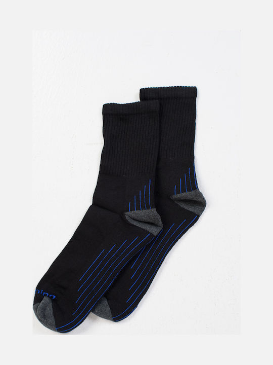 Ampo Socks Чорапи Blue - Black 3Пакет
