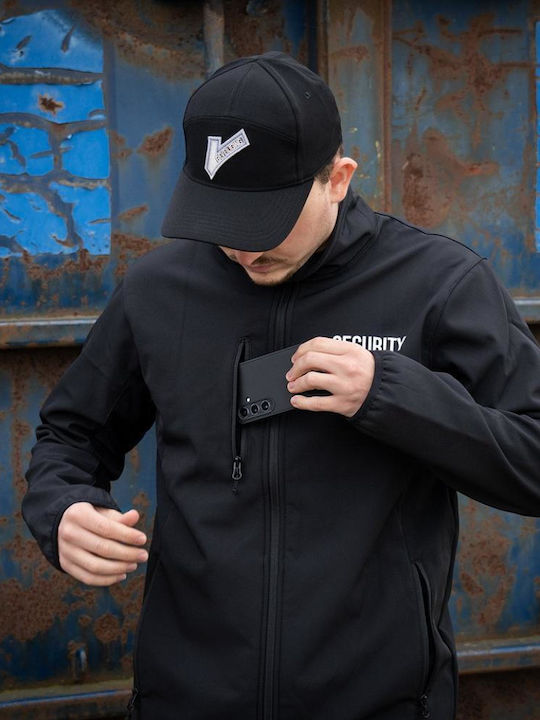 Fostex Garments Αντιανεμικό Κυνηγετικό Μπουφάν Softshell Μαύρο