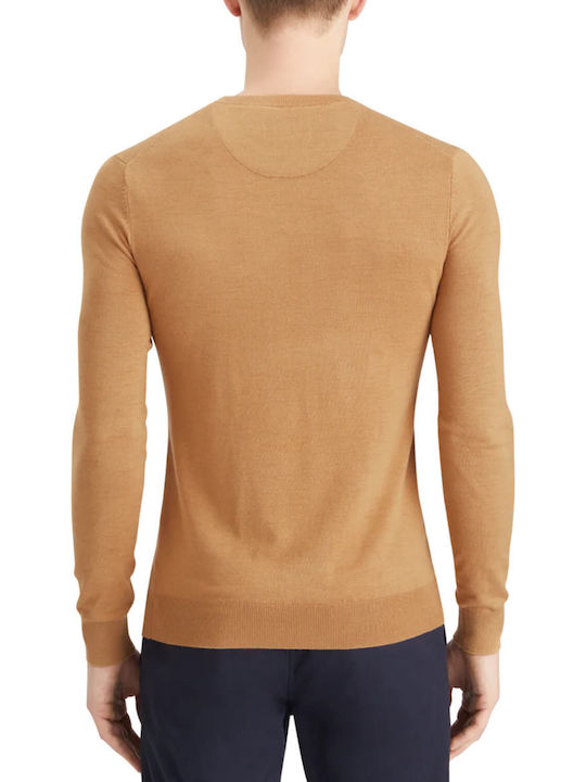 Langarm-Pullover Camel