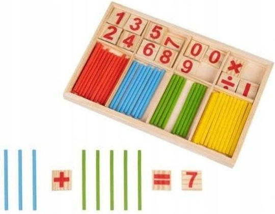 Marionette Wooden Toys Educational Game Letters & Numbers made of Wood