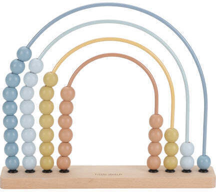 Little Dutch Ουράνιο Τόξο Abacus made of Wood