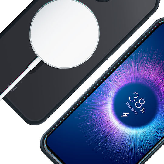 3MK Magcase Back Cover Πλαστικό / Tempered Glass 2mm Διάφανο (iPhone 12 Pro Max)