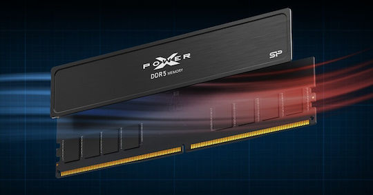 Silicon Power Xpower Pulse XMP 16ГБ DDR5 RAM с Скорост 6400 за Настолен компютър