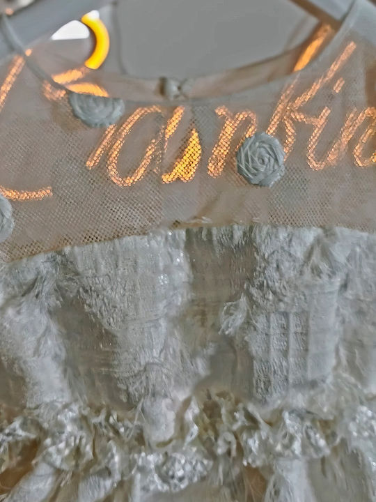 Stova Bambini White Baptism Dress made of Tulle