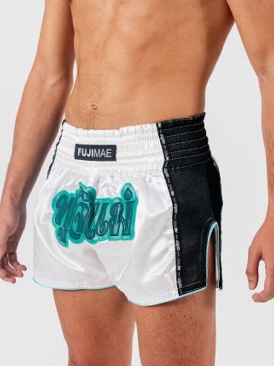 Fujimae Men's Kick/Thai Boxing Shorts White