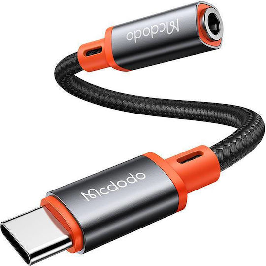 Bwoo Audio Adapter Cable Bz47 Aux 3,5 Mm To Usb-c Black 6933654811354