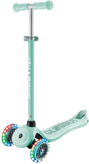 Globber Kids Scooter Foldable 3-Wheel with Seat Mint