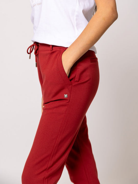 Heavy Tools Pantaloni de trening Red