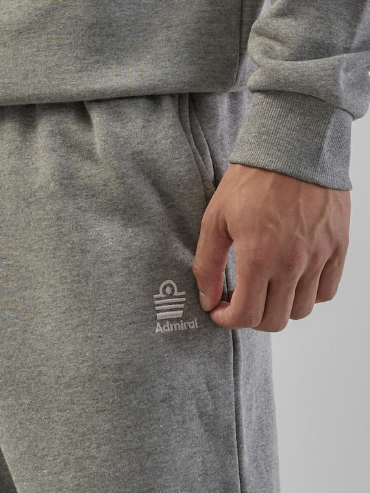 Admiral Sweatpants with Elastic Dk Grey Mel